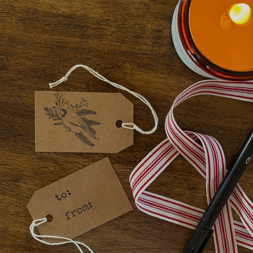 Set of 5 Gift Tags~Christmas