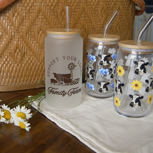 16oz Glass Cups