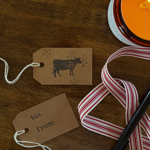 Set of 5 Gift Tags~Christmas