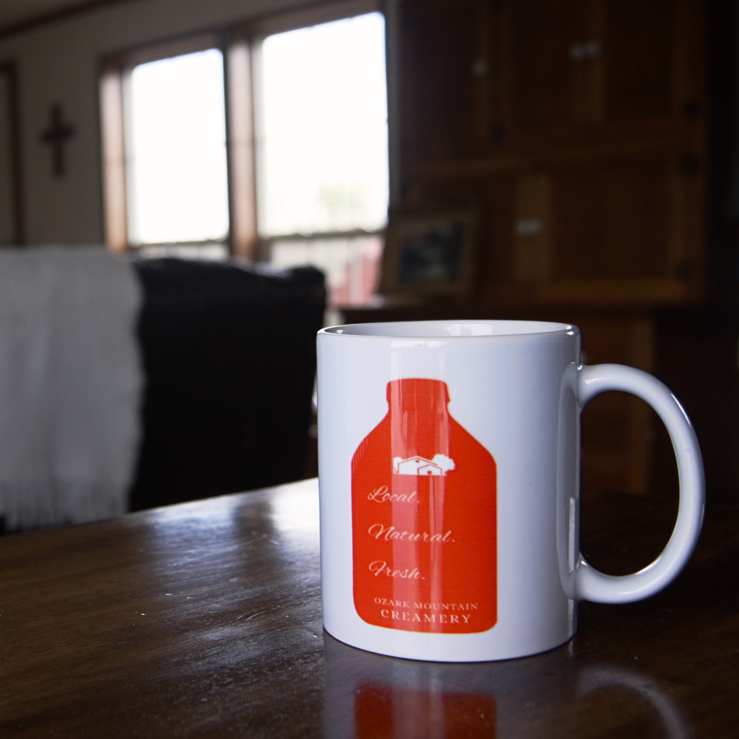 OMC "Local, Natural, Fresh" 8oz Ceramic Mug