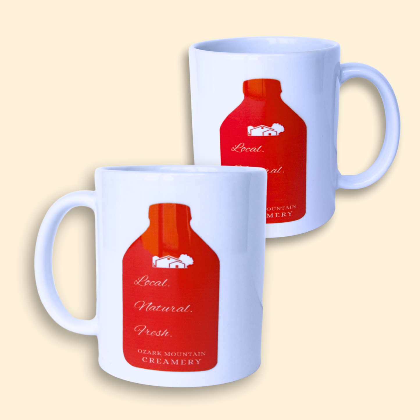 OMC "Local, Natural, Fresh" 8oz Ceramic Mug