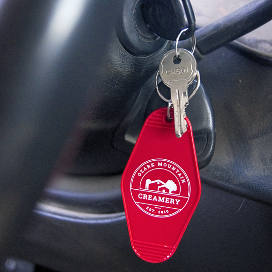 OMC Classic Red Keychain