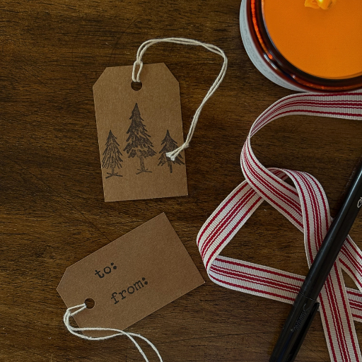 Set of 5 Gift Tags~Christmas