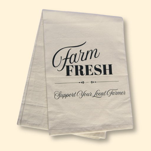 "Farm Fresh" Cotton Tea-Towel